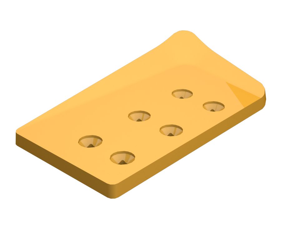 3G-8321:Горячекованый наконечник, правый