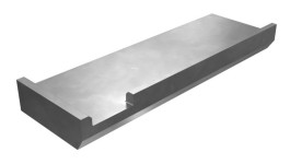 475-9197:Изнашиваемая пластина передней опоры холостого хода