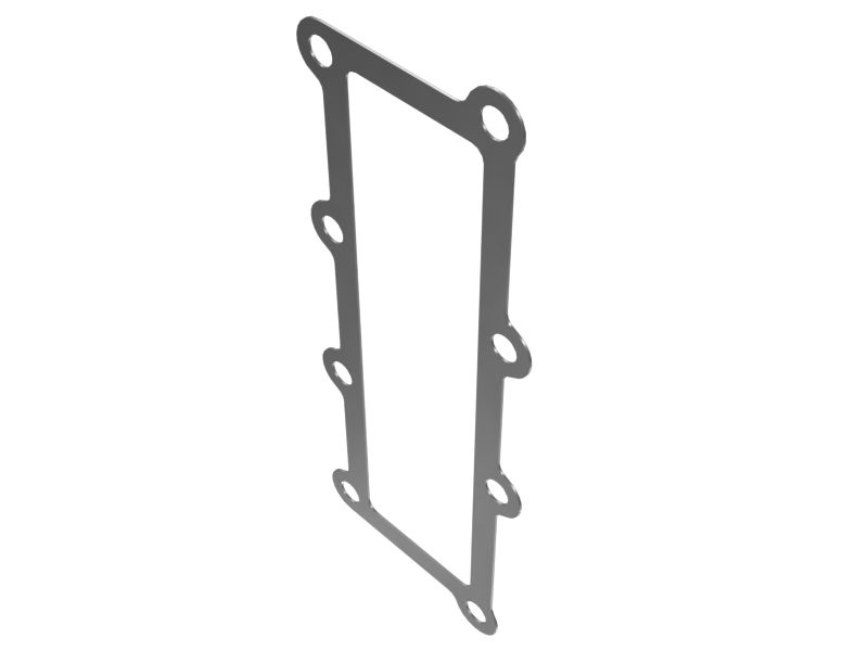 150-4104:Прокладка охладителя наддувного воздуха, толщина 0,84 мм