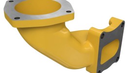 115-0555:Выпускной коллектор (левый)