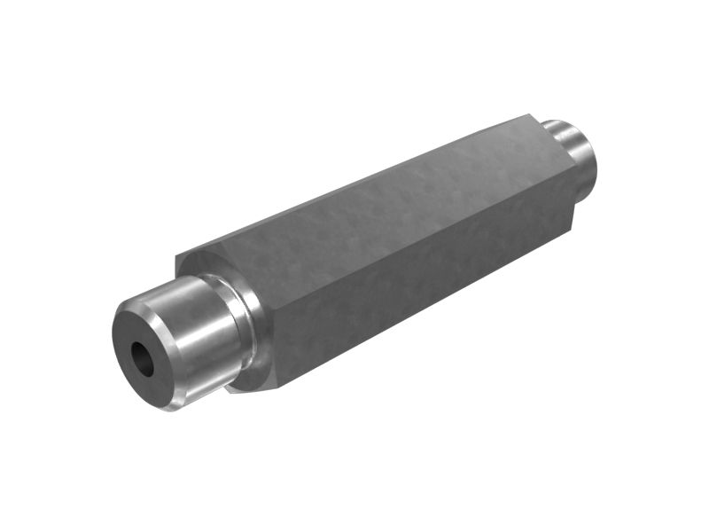 156-8801:Прямой переходник с уплотнительным кольцом и шестигранной головкой 9/16-18 X 9/16-18