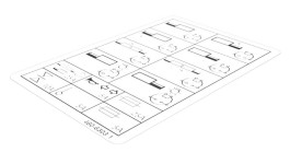460-6303:НАКЛЕЙКА ДЛЯ ЗАДНИХ ПРЕДОХРАНИТЕЛЕЙ