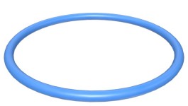 6V-5103:Уплотнительное кольцо с внутренним диаметром 126,36 мм