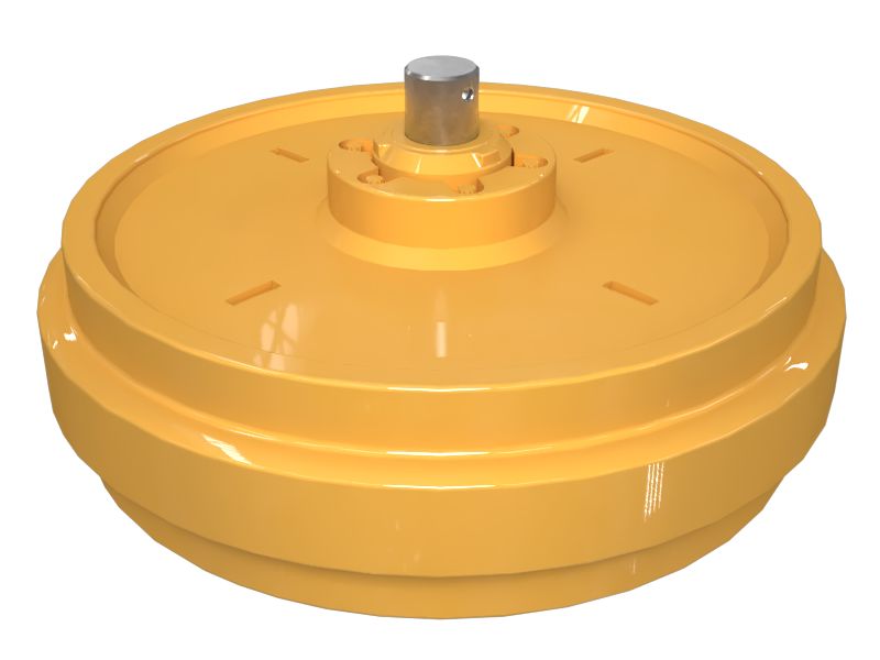 190-1534:Переднее направляющее колесо гусеничной ленты