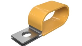 6D-4247:Р-образный зажим для двух шлангов