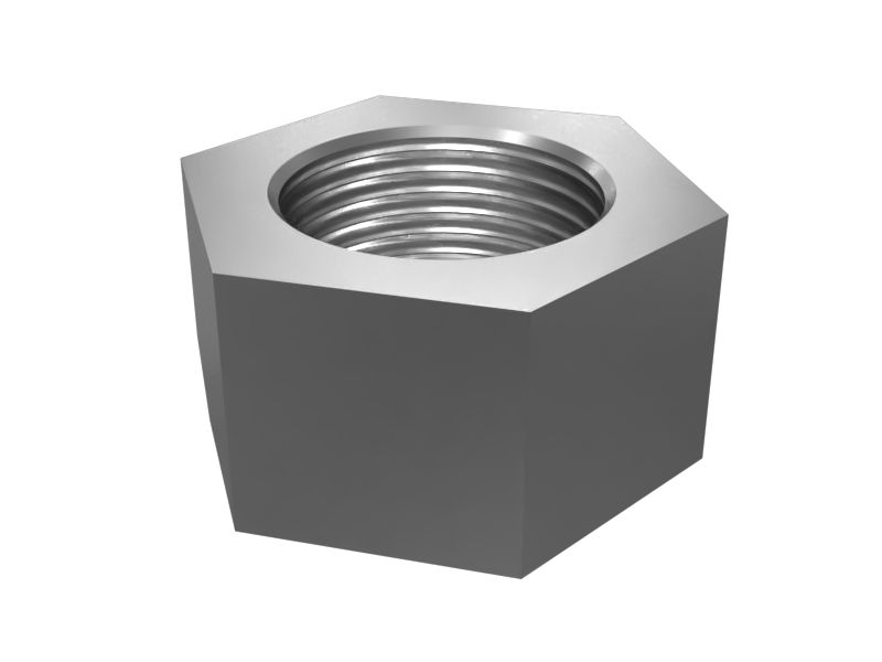 6F-7522:Шестигранная гайка с резьбой 1-1/4-7