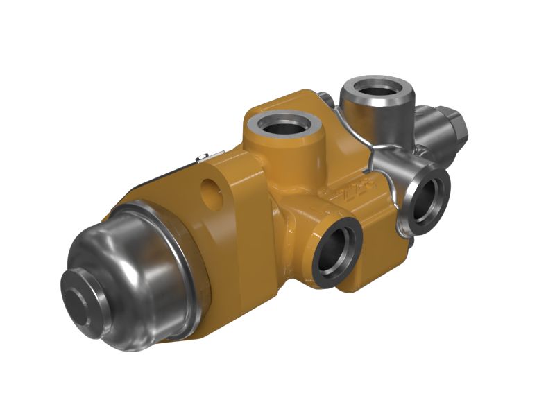 555-5494:Литой тормозной клапан из пластичного чугуна, длина 211,3 мм