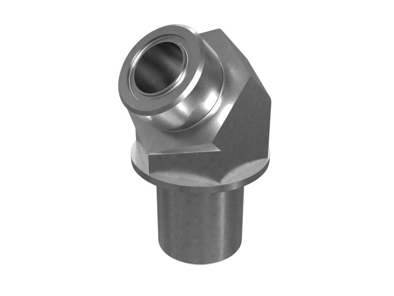 6V-8991:Переходной коленчатый патрубок