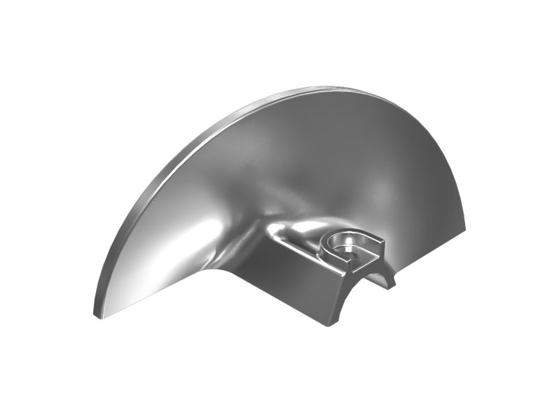 422-1445:Правая половина сегмента шнека