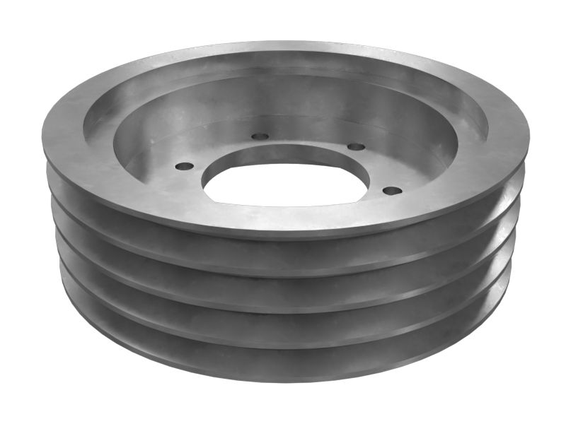 7N-8828:Шкив привода вентилятора с 4 канавками