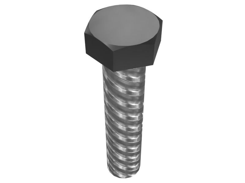 6C-3218:Болт с шестигранной головкой 1 1/8''-7 x 5 1/4''