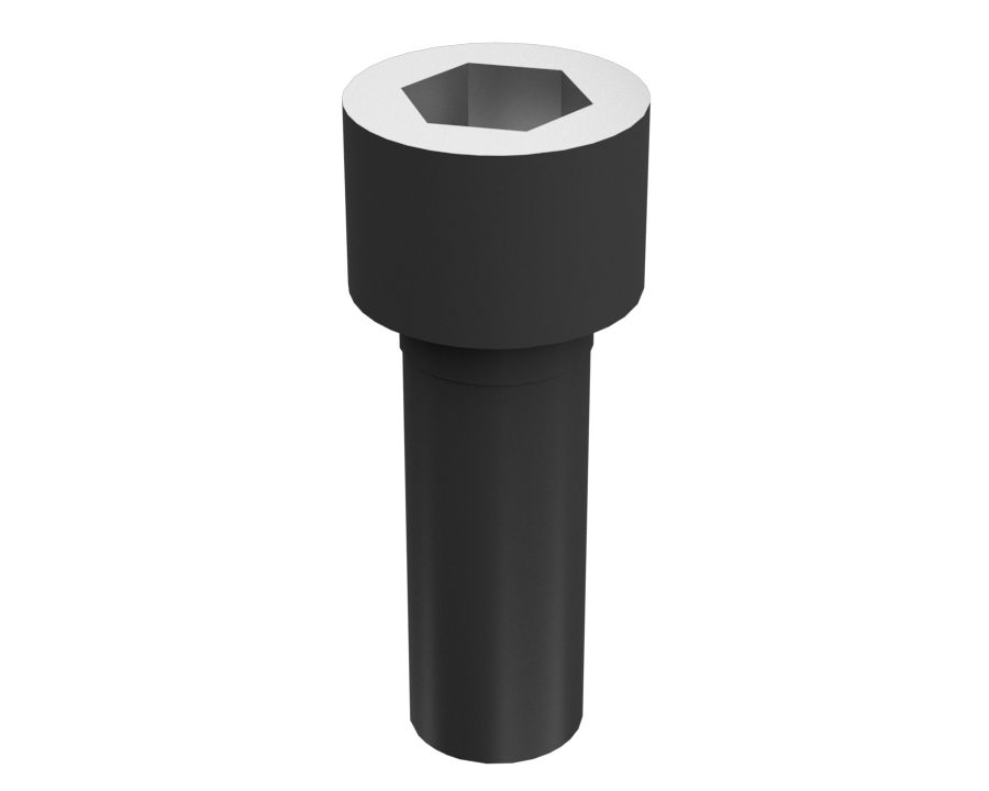 2D-4534:Болт номинальной длины 25,40 мм