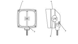 9X-7170:БЛОК ПЕРЕДНЕЙ ФАРЫ