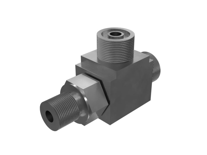 6V-8780:Тройниковый переходник 7/16-20