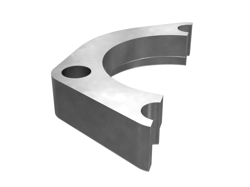 1P-4585:Разъемный фланец с диаметром встречного отверстия 102,39 мм