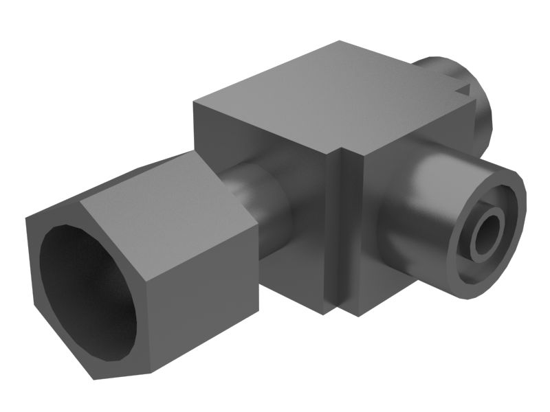 6V-9835:Тройник 9/16 дюйма