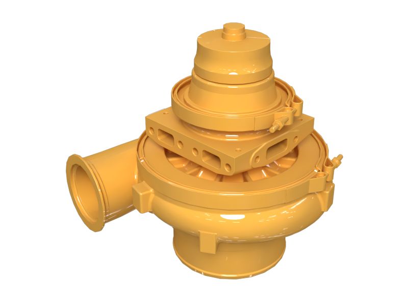 20R-3231:БЛОК ОСНОВНОГО ТУРБОКОМПРЕССОРА