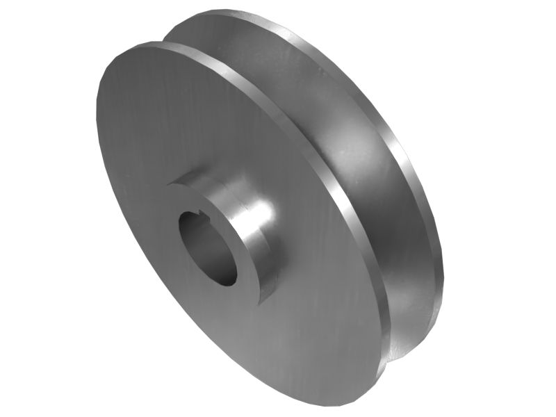 4N-8225:Шкив генератора с 1 канавкой