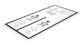 249-2742:НАКЛЕЙКА НА КАПОТ