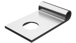 0L-2072:Стальной Зажим с Внутренним Диаметром 6,35 мм