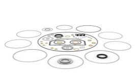 344-3523:КОМПЛЕКТ ПРОКЛАДОК ДЛЯ КАПРЕМОНТА КОРОБКИ ПЕРЕДАЧ