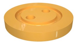 9W-3378:Наружная крышка конечной передачи крепится на два болта диаметром 10 мм