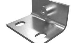 450-5966:Монтажный кронштейн толщиной 4 мм под углом 90 градусов