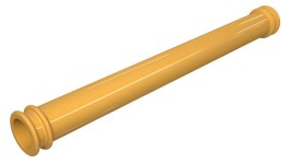 4N-8411:Торцевой патрубок с двумя канавками под уплотнительные кольца, 25,40 мм