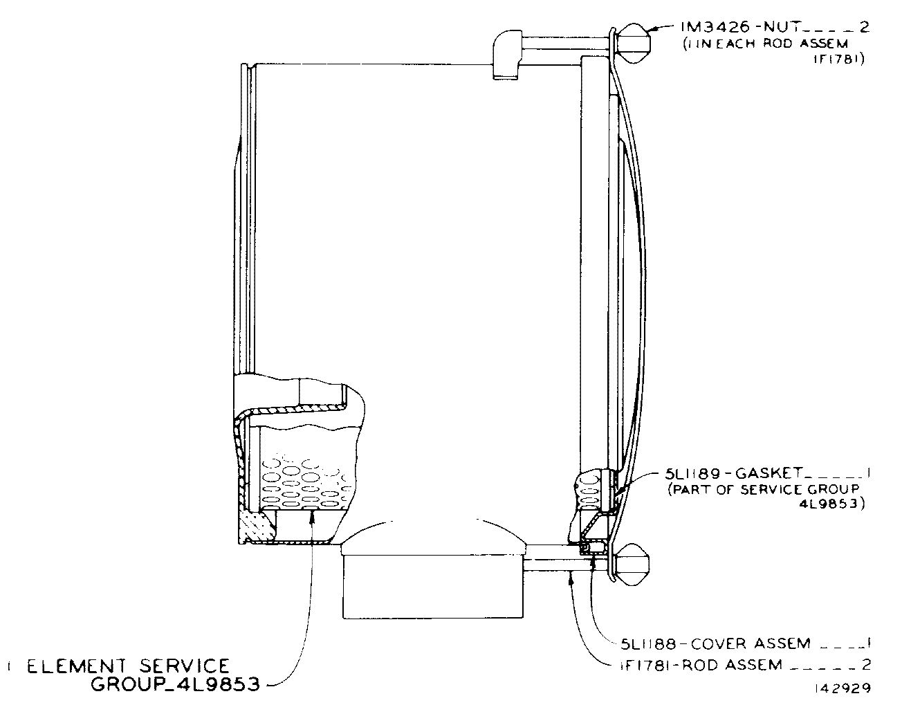 4L-4721:ПНЕВМОЦИЛИНДР В СБОРЕ