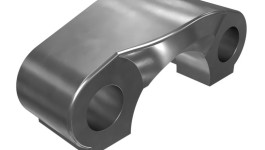 124-4288:Разрезной фланец с креплением на два болта, толщина 23,9 мм