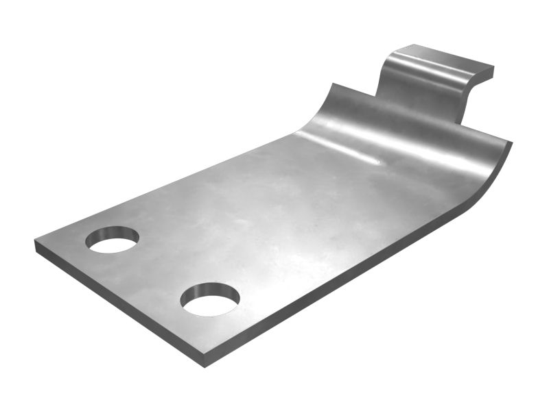 7G-3833:Полузажим для одной трубки 46,00 мм