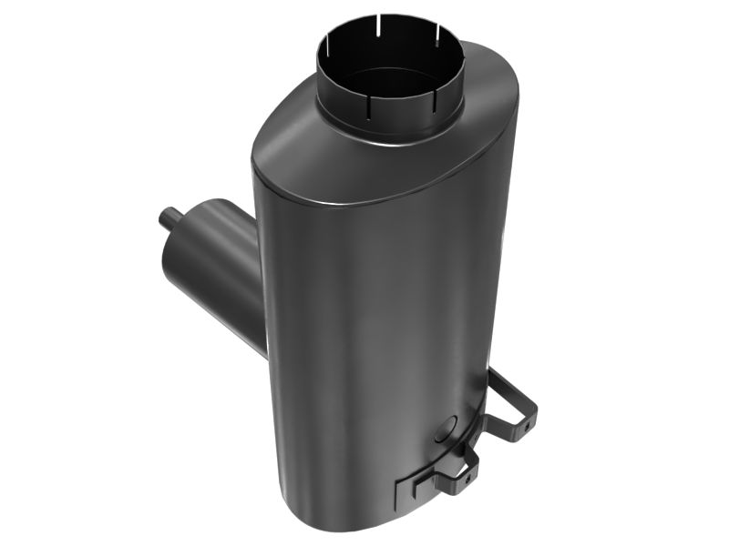 4P-2496:Глушитель двигателя