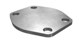 7J-0401:Транспортировочная крышка с фланцем толщиной 6,35 мм
