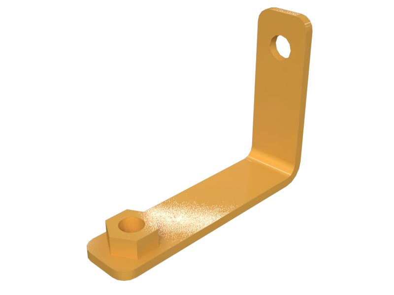 319-7006:Угловой кронштейн, толщина 4 мм