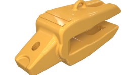 315-0160:Переходник с вертикальным креплением пальцем