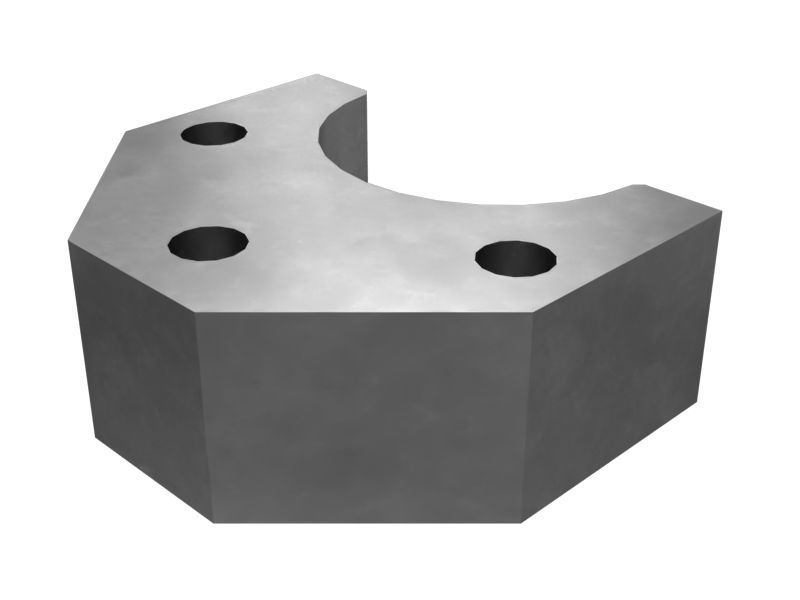 7N-3864:Монтажная опора радиатора