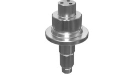 308-6295:Вал-шестерня привода поворотного круга