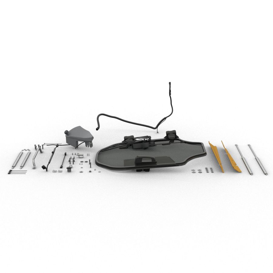 594-5979:Комплект двери кабины