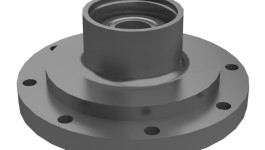 357-0285:Блок оси направляющего колеса