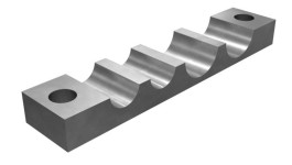 125-9479:Резиновый хомут с несколькими половинными трубками