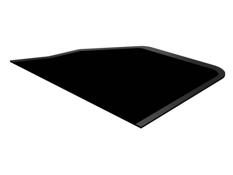 508-0789:Безопасное стекло толщиной 6,8 мм для левого заднего окна