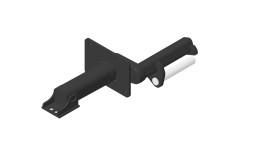 454-6075:Передняя ось в сборе