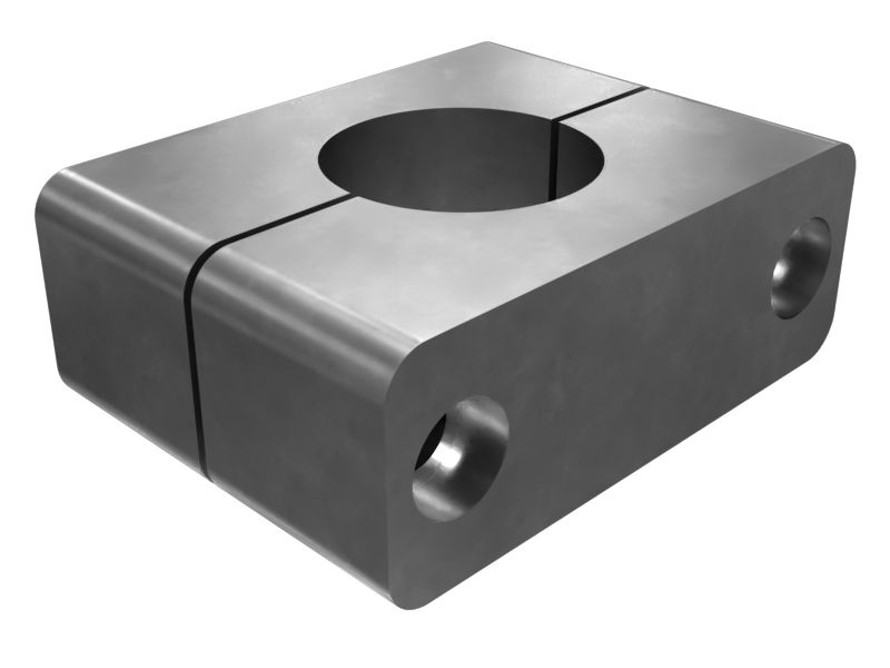 437-0777:Корпус зажима для одной трубки с внутренним диаметром 50,80 мм