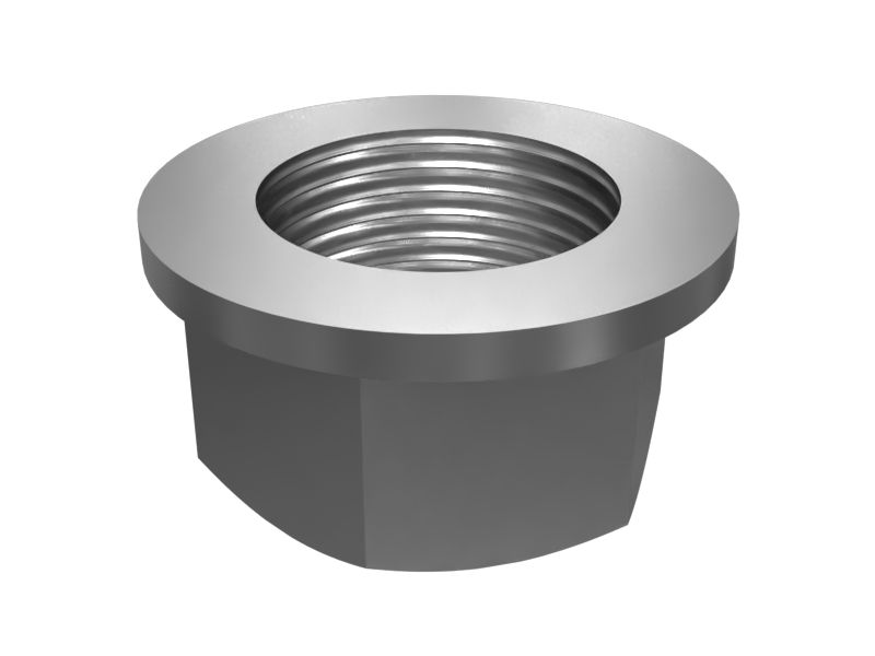 294-1834:Шестигранная фланцевая гайка