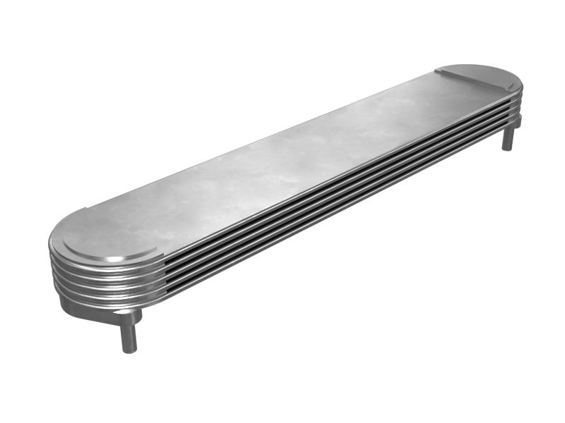 125-2970:Элемент сердцевины маслоохладителя