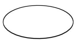 9X-3973:Кольцевое уплотнение с внутренним диаметром 369,32 мм