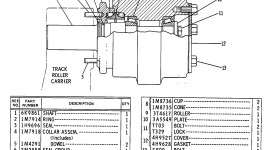 3T-4618:Опорный ролик в сборе