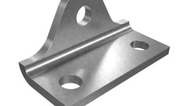 123-4587:Монтажный кронштейн заднего зеркала толщиной 5 мм