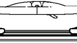 381-2985:Скребок стеклоочистителя