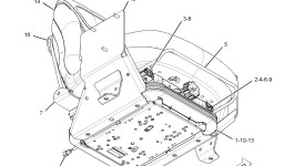345-6330:СИДЕНЬЕ С ПОДВЕСКОЙ